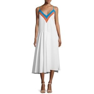NWT Milly color lock midi dress